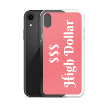 Load image into Gallery viewer, High Dollar Pink and White iPhone Case