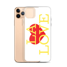 Load image into Gallery viewer, LA LOVE I White iPhone Case