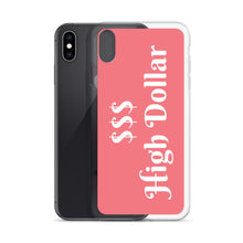 Load image into Gallery viewer, High Dollar Pink and White iPhone Case
