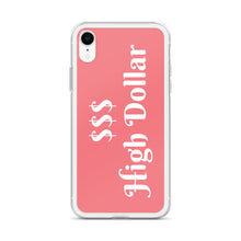 Load image into Gallery viewer, High Dollar Pink and White iPhone Case