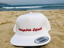 Load image into Gallery viewer, Vampire Squid "Blood Red" Flat Bill Cap

