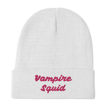 Load image into Gallery viewer, Vampire Squid ALT Embroidered Beanie
