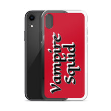 Load image into Gallery viewer, Vampire Squid "Blood Red" iPhone Case

