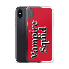 Load image into Gallery viewer, Vampire Squid "Blood Red" iPhone Case
