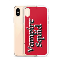 Load image into Gallery viewer, Vampire Squid "Blood Red" iPhone Case
