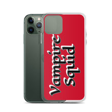 Load image into Gallery viewer, Vampire Squid "Blood Red" iPhone Case
