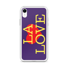 Load image into Gallery viewer, LA LOVE I (Purple) iPhone Case
