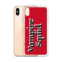 Load image into Gallery viewer, Vampire Squid "Blood Red" iPhone Case
