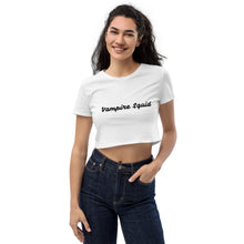 Load image into Gallery viewer, Vampire Squid Organic Crop Top
