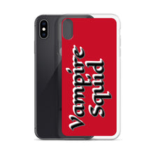 Load image into Gallery viewer, Vampire Squid "Blood Red" iPhone Case
