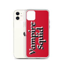 Load image into Gallery viewer, Vampire Squid "Blood Red" iPhone Case
