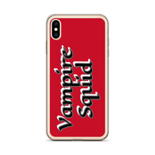 Load image into Gallery viewer, Vampire Squid "Blood Red" iPhone Case
