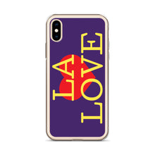Load image into Gallery viewer, LA LOVE I (Purple) iPhone Case

