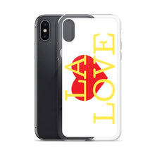 Load image into Gallery viewer, LA LOVE I White iPhone Case
