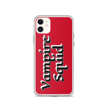 Load image into Gallery viewer, Vampire Squid "Blood Red" iPhone Case
