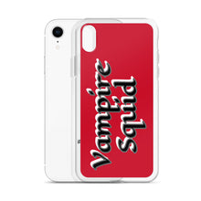 Load image into Gallery viewer, Vampire Squid "Blood Red" iPhone Case
